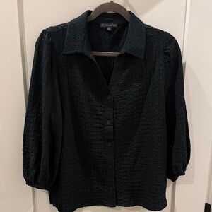 Dark Green Blouse